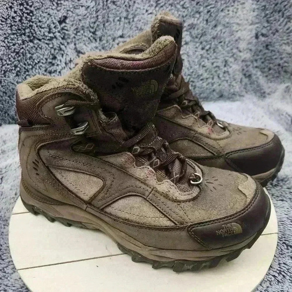 The North Face Women's  Boots Hydroseal Waterproof Primaloft Size 7.5 - Picture 1 of 9